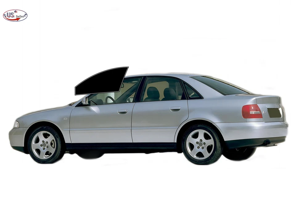 Kit de película de tinte de ventana de 2 capas precortada personalizada computarizada para Audi A4 sedán 1997-2001 Foto 2 de 4