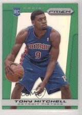 2013-14 Panini Prizm Retail Green Prizm Tony Mitchell #273 02v3