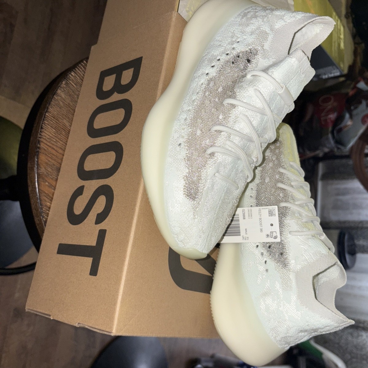 Yeezy Boost size 10 Men 380 Amazon.com | adidas Mens Yeezy Boost 380 Lace Up Sneakers  main image 3
