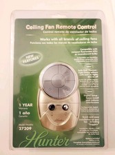 Hunter 27209 Universal Ceiling Fan Remote Control Receiver Kit - 3 Speed NEW