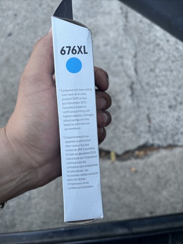 Epson 676XL High-Yield Ink Cartridge - Cyan (T676XL220) - 第 6/8 張圖片