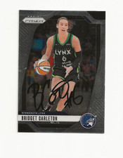 BRIDGET    CARLETON     LYNX          AUTOGRAPHED    CARD