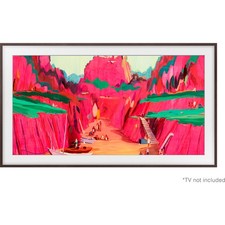 Samsung 65" The Frame Customizable Bezel, Modern Brown - VG-SCFF65BWBZA 2025 