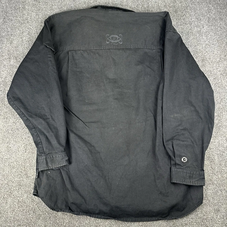 G-Unit Longsleeve Button Up Shirt 2XL Men’s Black Y2K Hip Hop 50 Cent Vintage - Image 2 of 4