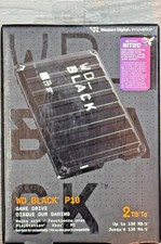 WD Black 2TB P10 Game Drive - Portable External Hard Drive HDD, Compatible
