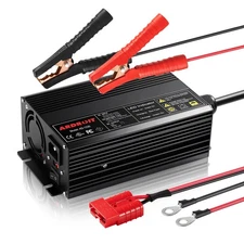 14.6V 30A Lithium Battery Charger, LiFePO4 Battery Charger AC-DC Smart Charge