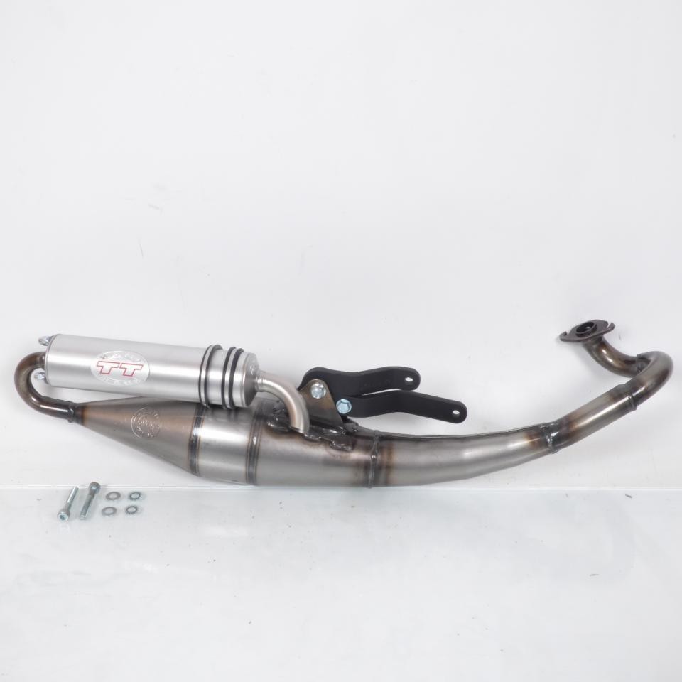 Pot d'échappement LeoVince Peugeot Ludix 50 One de 2004 2005 2006 à 2012 noir 4088