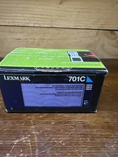 Lexmark Genuine 701C Cyan UNOPENED SEALED