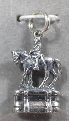 Hand & Hammer Sterling Richmond VA Robert E. Lee Memorial Charm