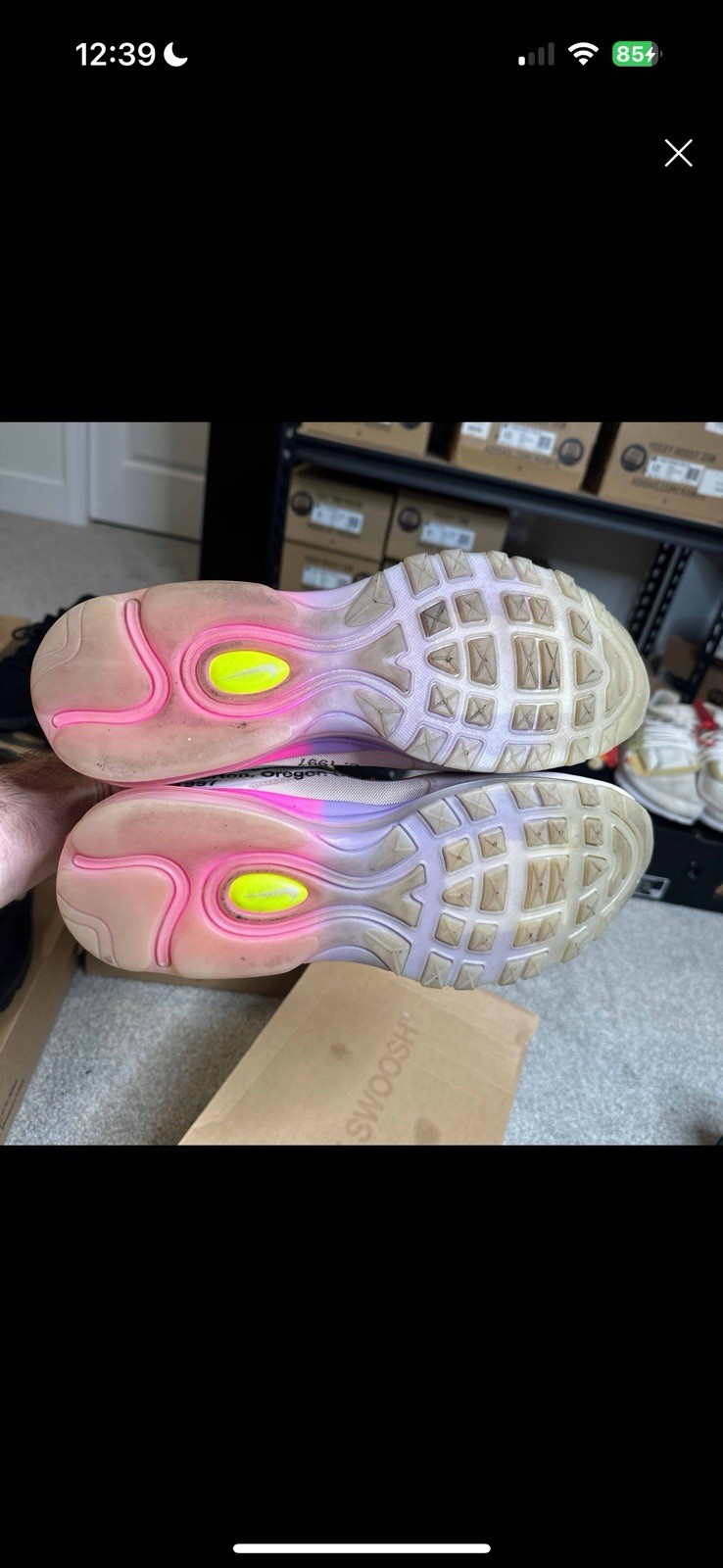 OFF WHITE X NIKE Taglia 14 Nike Off White x Air Max 97 OG Queen Serena Williams Ten OG ALL