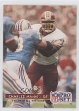 1992 Pro Set Charles Mann #81 1d2