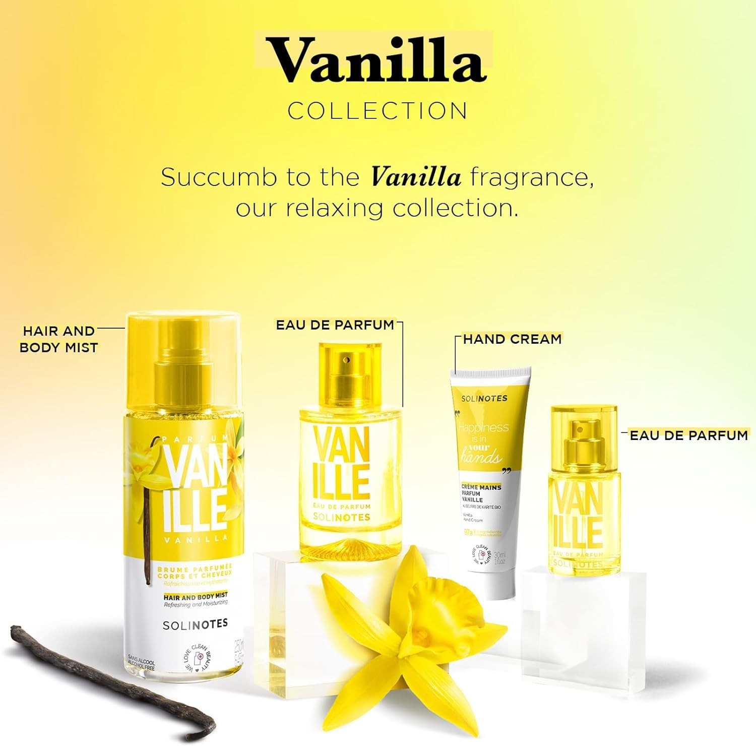 Vanilla Floral Body Spray 250ml Women’s Perfume, Warm Woody Scent, All-Day