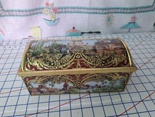 Lebkuchen - Schmidt Germany Domed Lid Cookie Biscuit Tin A BIN16