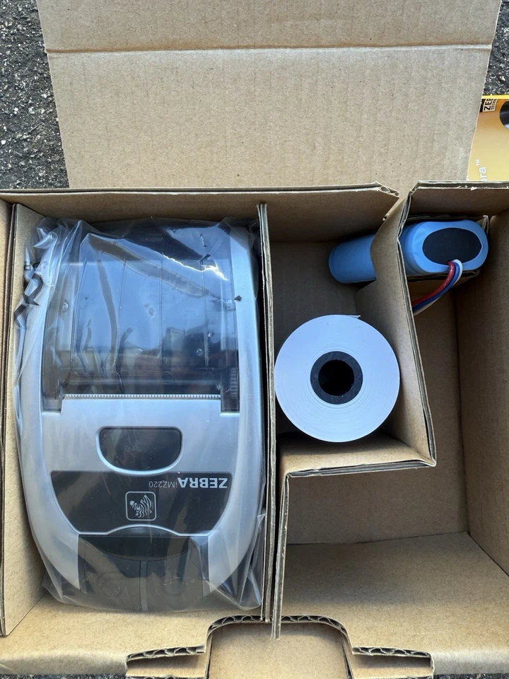 Zebra iMZ220 Wireless Bluetooth POS Receipt Printer Thermal Label BRAND NEW X 50 - Image 2 of 4