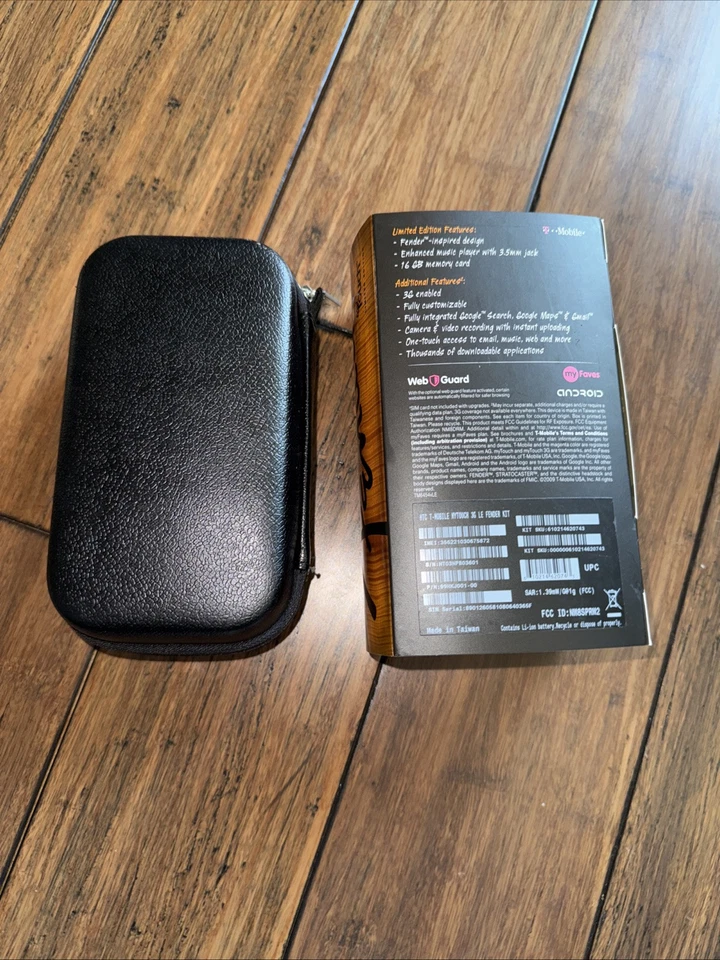 HTC MyTouch Teléfono Fender Eric Clapton Android T-Mobile Kit Edición Limitada NUEVO Foto 3 de 4