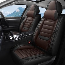 Leather Car Seat Covers for Audi Q3 2015-2025 2026, Full Set 5 Seats