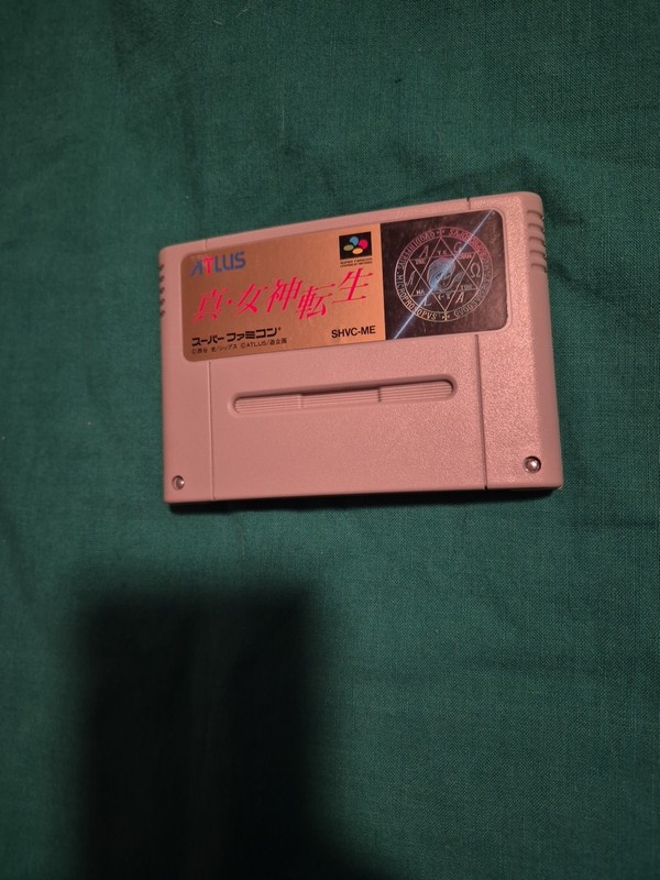 Super Famicom Shin Megami Tensei 1 Japan SFC game US seller
