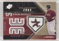 2003 SPx Winning Materials 250 Team Logo 143/228 Jeff Bagwell #WM-JB1 HOF 0f4i