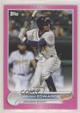 2022 Topps Pro Debut Fuchsia 57/199 Xavier Edwards #PD-186 fo7