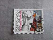 Liechtenstein 2001-J.G.Rheinberger-Set--Stempel pierwszego dnia obiegu-Mi.Nr. 1274