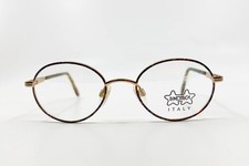 Luxottica 311 Eyeglasses Frames Womens Brown Full Rim 49-18-130 16459