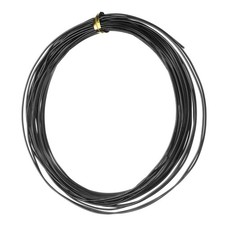 18 Gauge 1mm Aluminum Wire 32.8 Ft 10m Bendable Metal Wire, Black