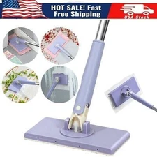 No-wash Mop, Uses Disposable Face Towel, Hands-Free Replacement
