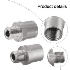 Bicycle Accessories Stainless Steel Pedal Adapters for Improved Performance