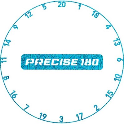 Precise180 - One Piece Lasercut Zahlenring - Element