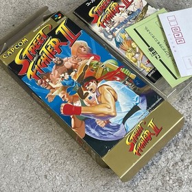 Street Fighter II Super Famicom SFC CAPCOM Japan Boxed Tested