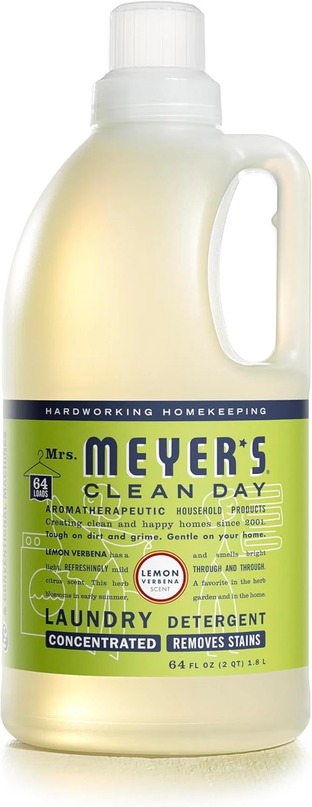 Liquid Laundry Detergent Lemon Verbena 64 Oz 64 Loads
Opens in a new window or tab