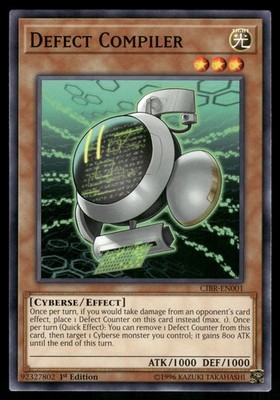 Yugioh Defect Compiler CIBR-EN001 Common 1st Edition NM