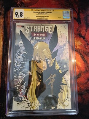 Strange Academy: Finals #1 CBCS SS 9.8 Peach Momoko Signed Mexican Foil LTD 999