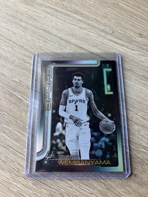 2025-26 Topps Black Friday￼ - Victor Wembanyama #195 Blackout