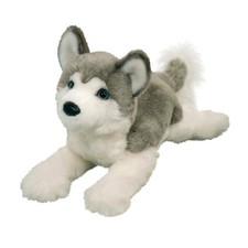 19" Husky Dog Plush