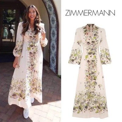 zimmermann halliday midi dress Zimmermann Halliday A-Line Maxi Dress
