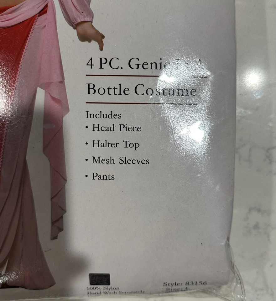 Women's Genie Leg Avenue Halloween Costume, Size L (12-14), BRAND NEW - Image 3 of 4