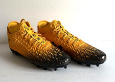 Under Armour Spotlight 4 MC 3027977-700 Yellow Black Football Cleats Size 11.5