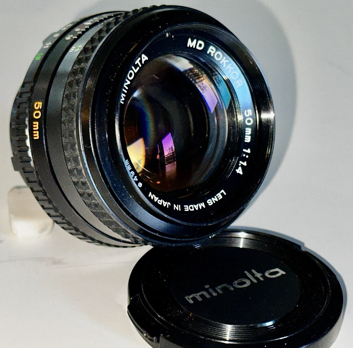 Minolta MD f/1.4 Lenses 50mm Focal for sale | eBay