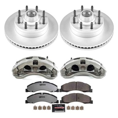 For Ford E-350 Super Duty 08-25 Z36 Extreme Plain Front Brake Kit w Calipers