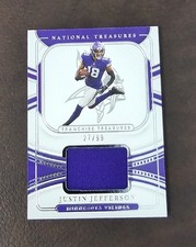 2021 Panini National Treasures - Franchise Treasures Justin Jefferson #FT-JJ /99