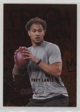 2021 Skybox Metal Universe Champions Fresh Foundation Copper Trey Lance #FF5 c2s