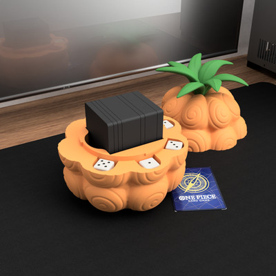 BARA BARA NO MI FRUIT Deck Box  TCG Card Holder Fits 100 cards- BUGGY DECKBOX