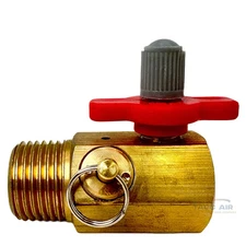 Compressed Air Bubble Tank Manifold Valve With 130 PSI Safety Relief