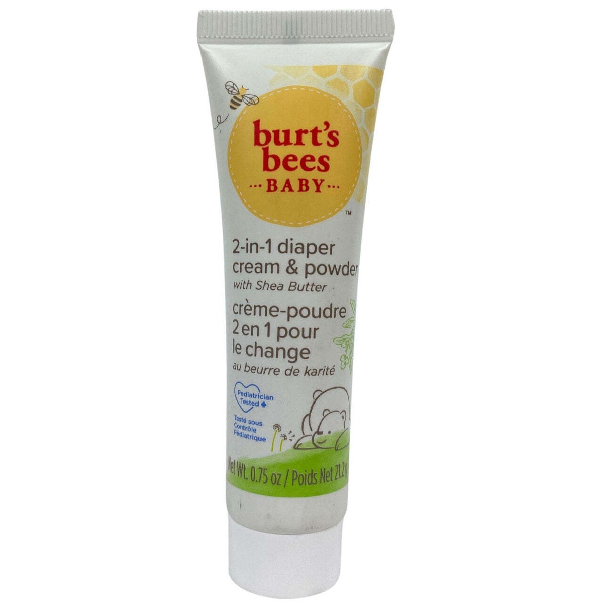 Burt's Bees Baby 2- in -1 Diaper Cream Powder oz