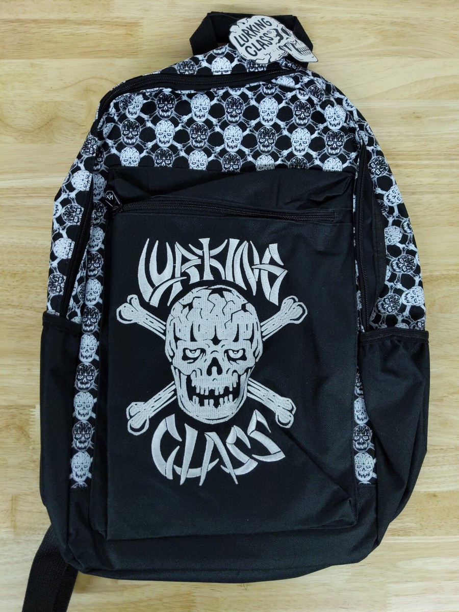 NWT Lurking Class Bonehead Skull & Crossbones Backpack | eBay