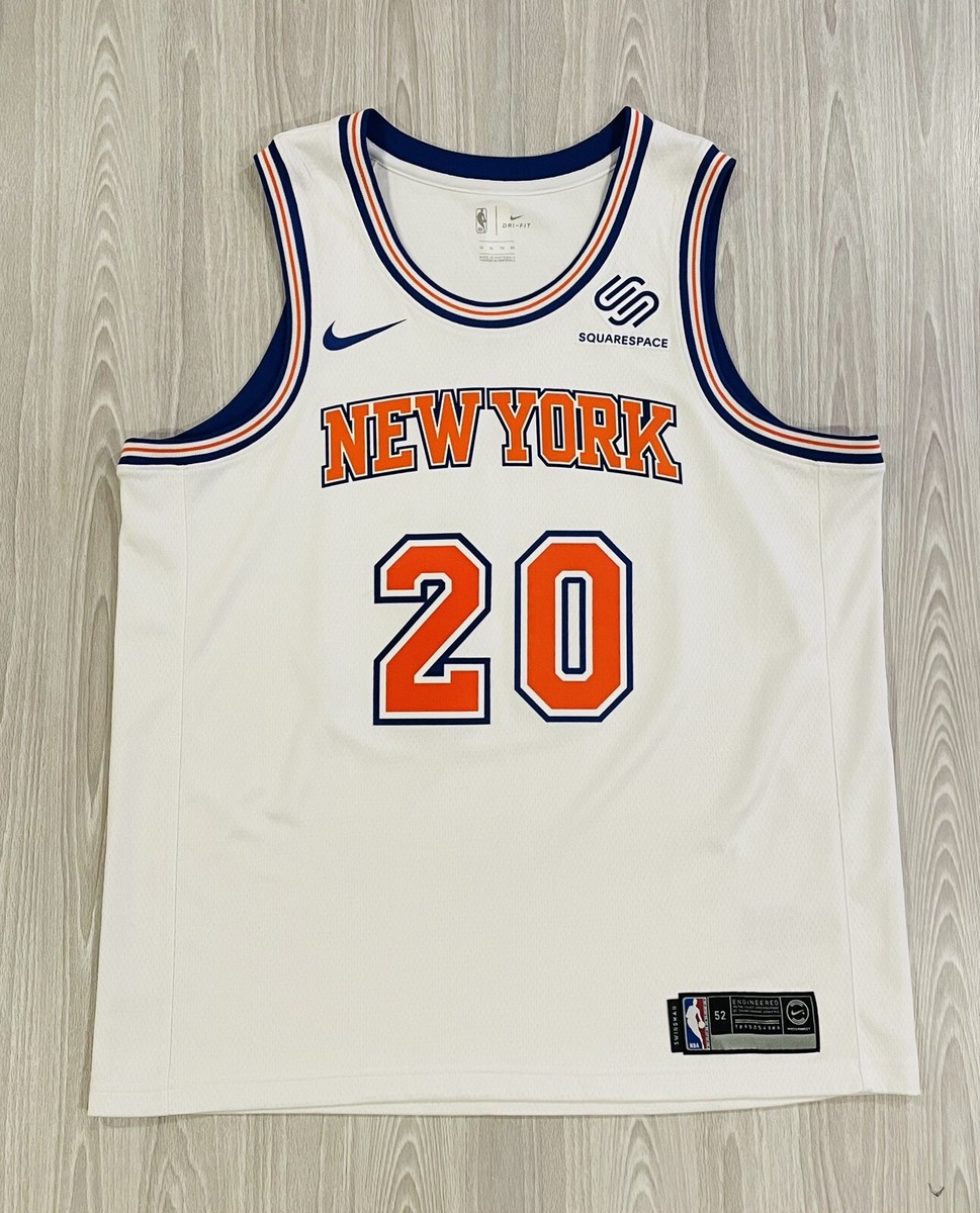 Nike New York Knicks Kevin Knox #20 Jersey 904117-100