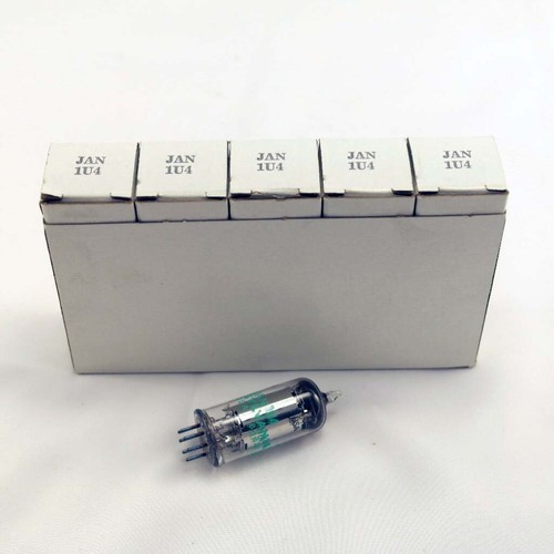 5 NOS Sylvania JAN 1U4 Audio Radio Vacuum Tubes NIB - 第 1/1 張圖片