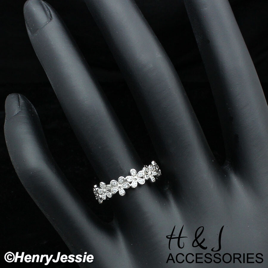 【TATIANA】(Silver925) 4mm Oval Eternity Ring / 追跡送 TATIANA】(Silver925) 4mm Oval Eternity Ring / 追跡送