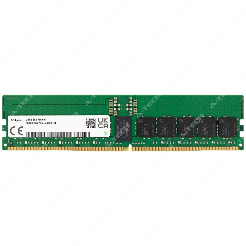 Hynix 32GB DDR5-4800 EC8 RDIMM HMCG88MEBRA HMCG88AEBRA Server Memory RAM